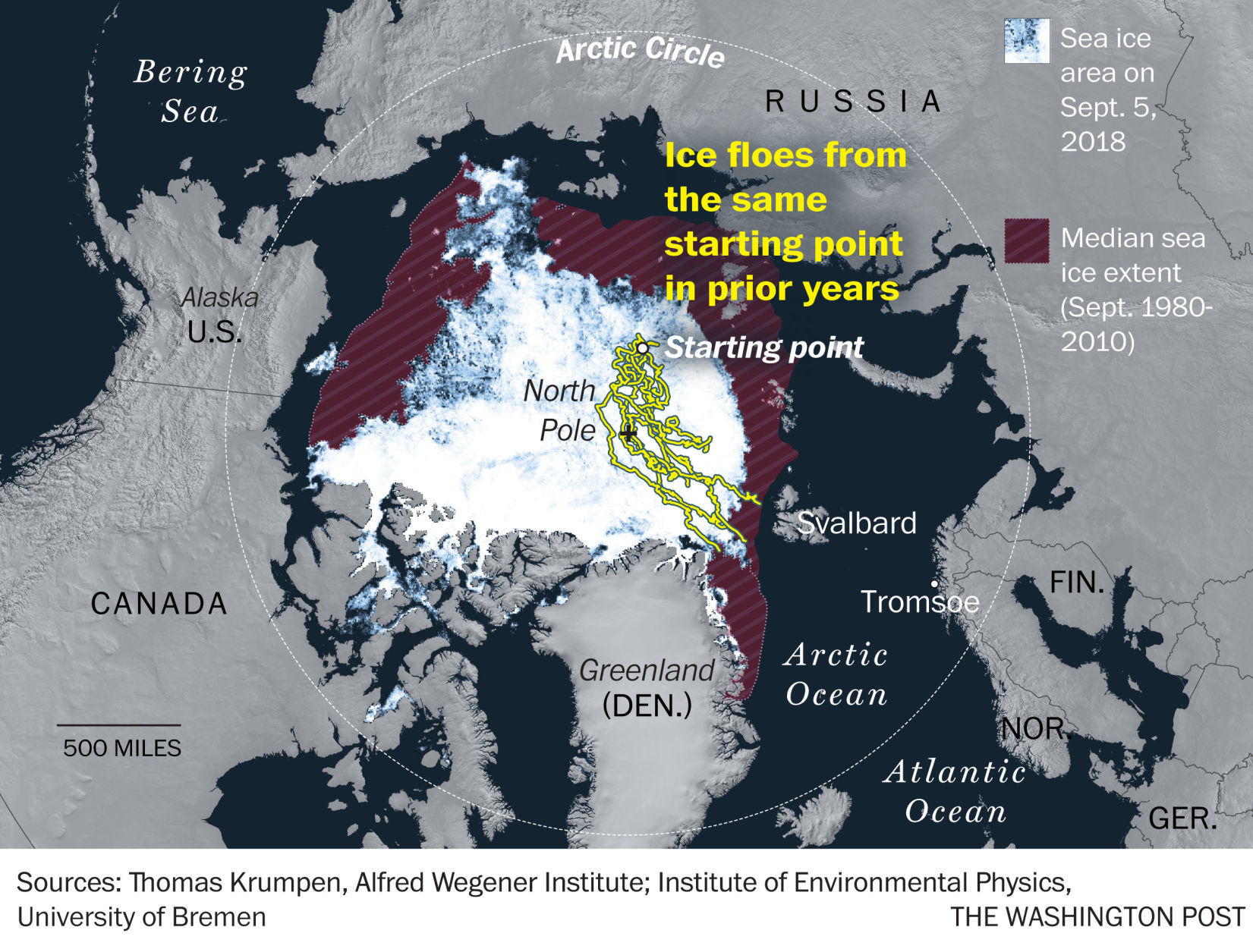 The biggest Arctic expedition ever will spend a year in sea ice studying climate change